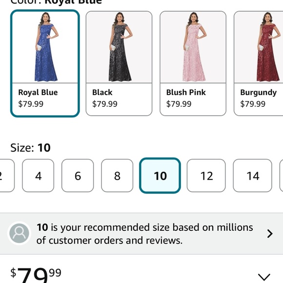 Mother of bride/formal dress - Picture 2 of 5